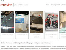 Tablet Screenshot of exsite.gr
